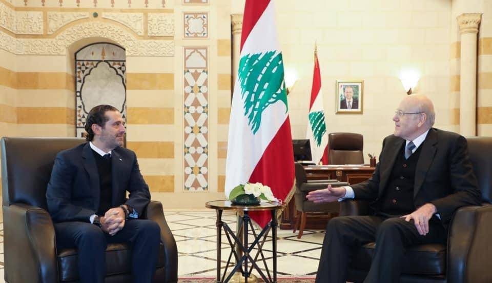الحريري يلتقي ميقاتي