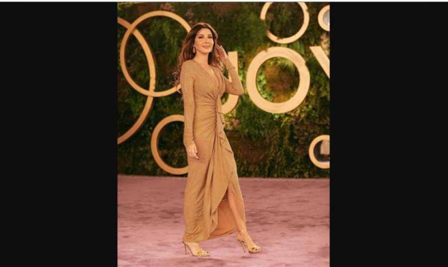 نانسي عجرم بإطلالة ساحرة في مهرجان Joy Awards بالسعودية