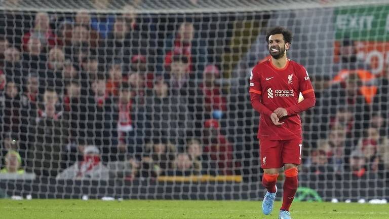 بعد كأس أمم إفريقيا..رد فعل جماهير ليفربول لحظة دخول صلاح أرض الملعب