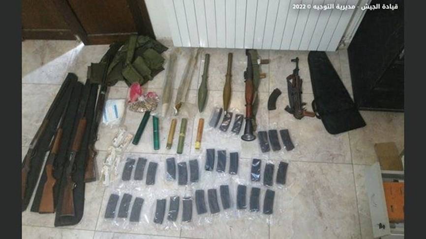 الجيش: عمليات دهم في منطقة الكنيسة ـ بعلبك وتوقيف مطلوب
