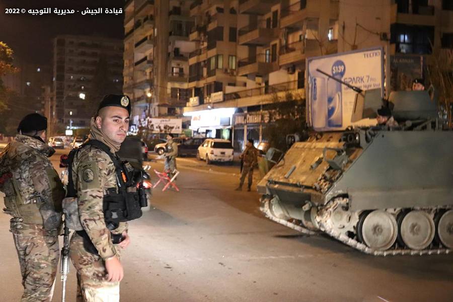 تدابير أمنية للجيش شمالاً.. وتوقيف مطلوبين ‏