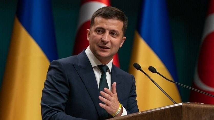 الرئيس الأوكراني ينتظر