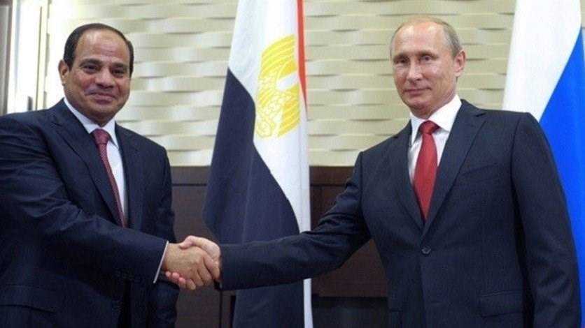 السيسي يبحث مع بوتين التطورات في أوكرانيا