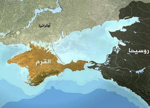 ربط دونباس بممر بري مع شبه جزيرة القرم