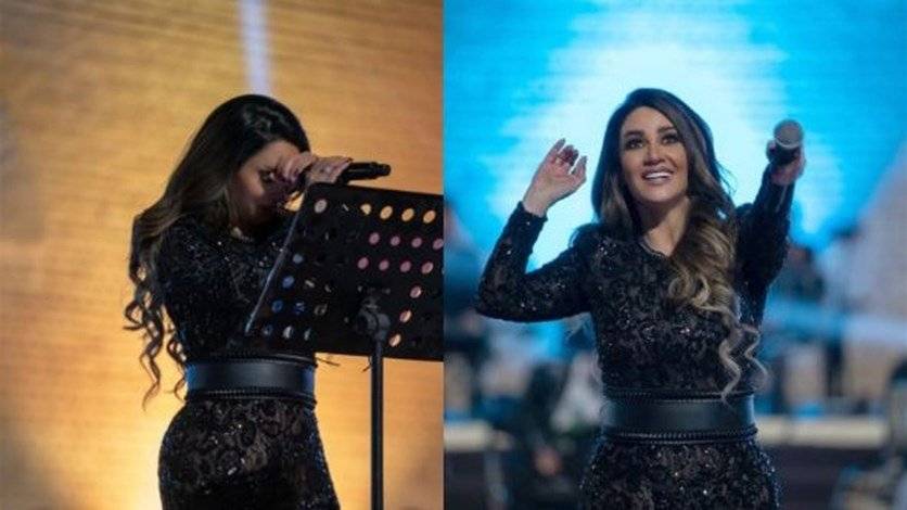 بكاء ديانا حداد على المسرح..والسبب؟