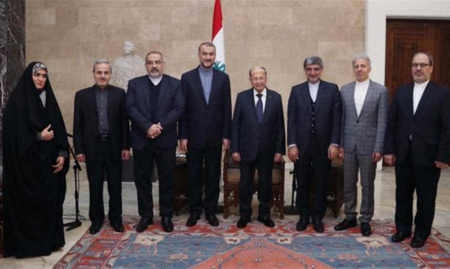 عبد اللهيان من بعبدا: محادثات فيينا ستؤدي الى نتائج ايجابية في وقت قريب