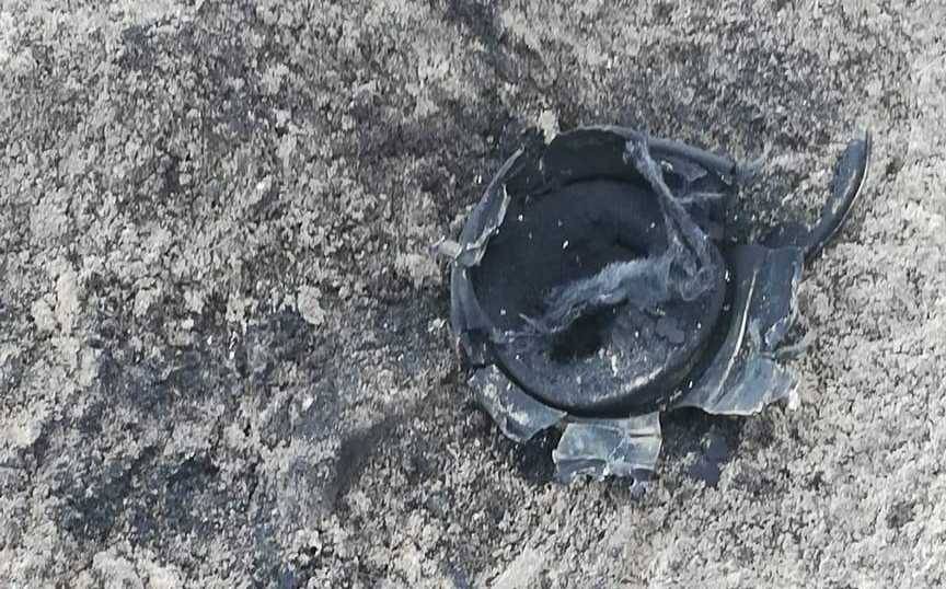 إنفجار لغم أرضي في وادي خالد