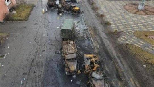 مقبرة جماعيّة جديدة في قرية أوكرانيّة