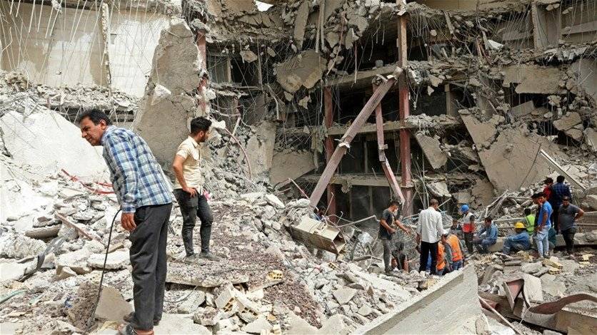 بعد انهيار مبنى.. تفريق تظاهرة بالغاز المسيل للدموع في إيران