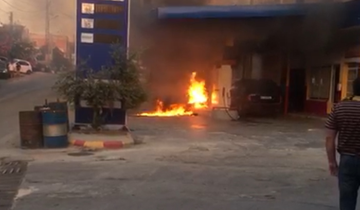 حريق في محطة للمحروقات ..والسبب؟