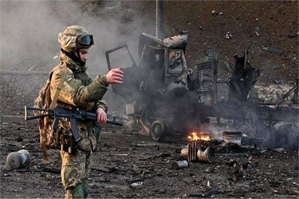 تدمير مخزن أسلحة من حلف شمال الأطلسي في غرب أوكرانيا