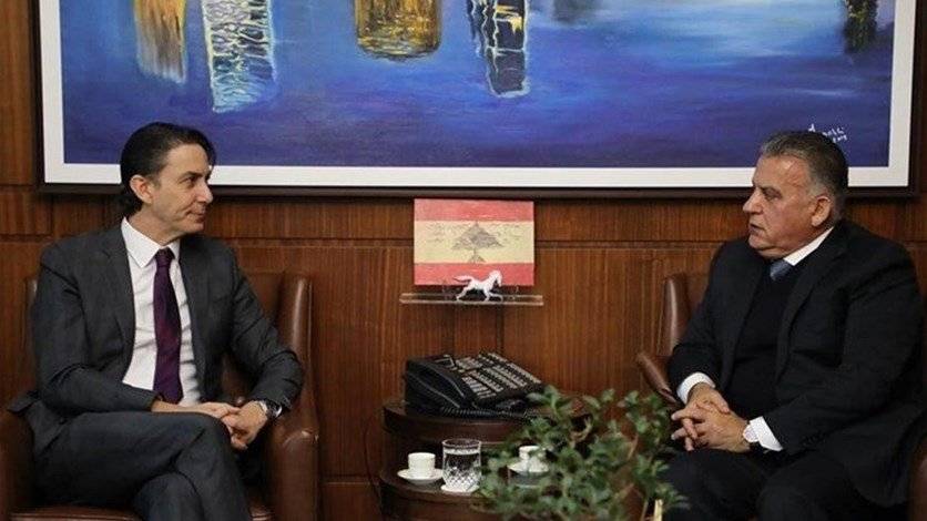 ترسيم الحدود بين اللواء إبراهيم وهوكشتاين