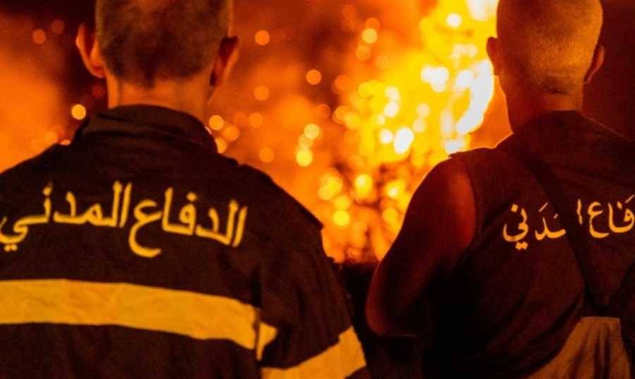 حريق كبير في ساحل علما... ولا اصابات