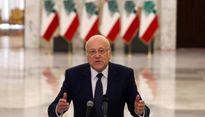 ‏وصول رئيس الحكومة المكلّف نجيب ميقاتي إلى قصر بعبدا لاطلاع الرئيس عون على نتائج الاستشارات النيابية