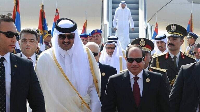 السيسي: زيارة الأمير تميم لمصر تُجسّد التقدم في علاقات البلدين