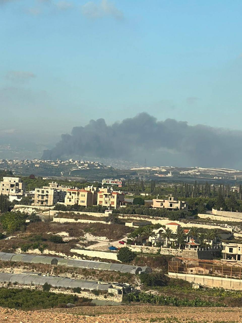 حريق في معمل مفروشات