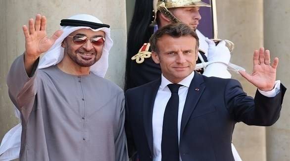 بيان إماراتي – فرنسي مشترك بمناسبة زيارة محمد بن زايد لباريس