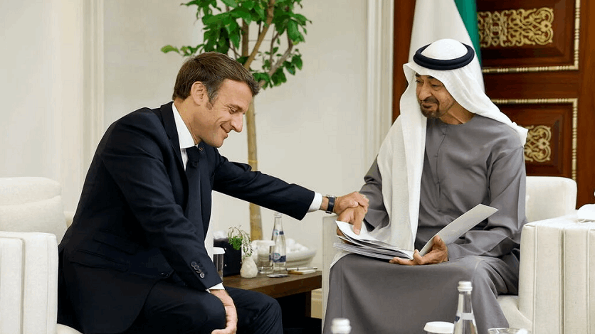 ماكرون: الشراكة التي نعزّزها ستقرّب الإمارات وفرنسا أكثر