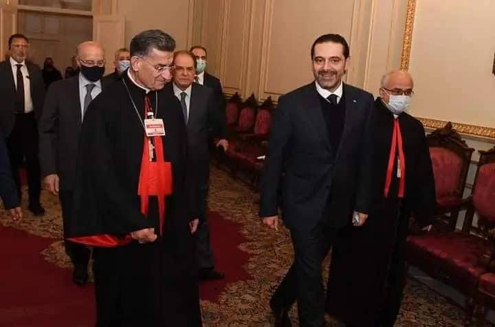 رسالة تضامن من الحريري الى البطريرك