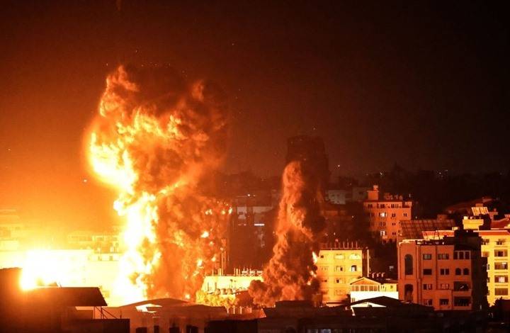 استشهاد فلسطيني جراء تجدد القصف الإسرائيلي على مدينة خان يونس ‏جنوب قطاع غزة