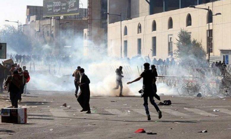 قتلى ومصابون في اشتباكات عنيفة وسط بغداد