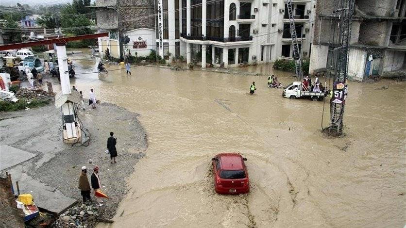 أكثر من ألف قتيل حصيلة الأمطار الموسمية في باكستان