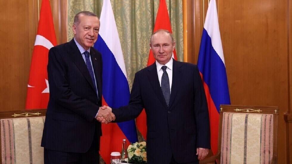 أردوغان يبدي لبوتن استعداده للتوسط في أزمة زابوريجيا النووية