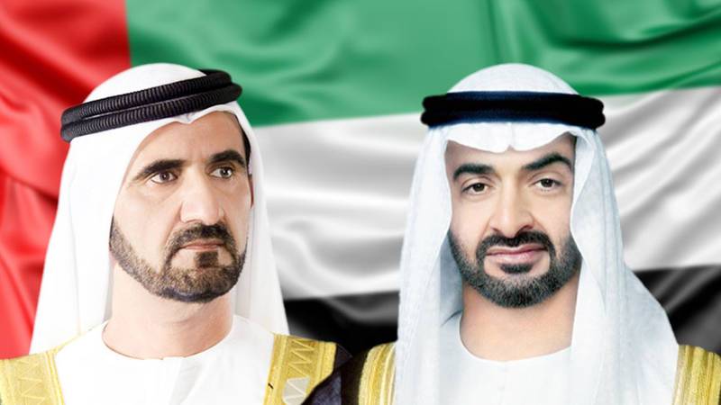 رئيس دولة الإمارات الشيخ محمد بن زايد ونائبه الشيخ محمد بن راشد يهنئان ملك بريطانيا تشارلز الثالث بمناسبة اعتلائه العرش