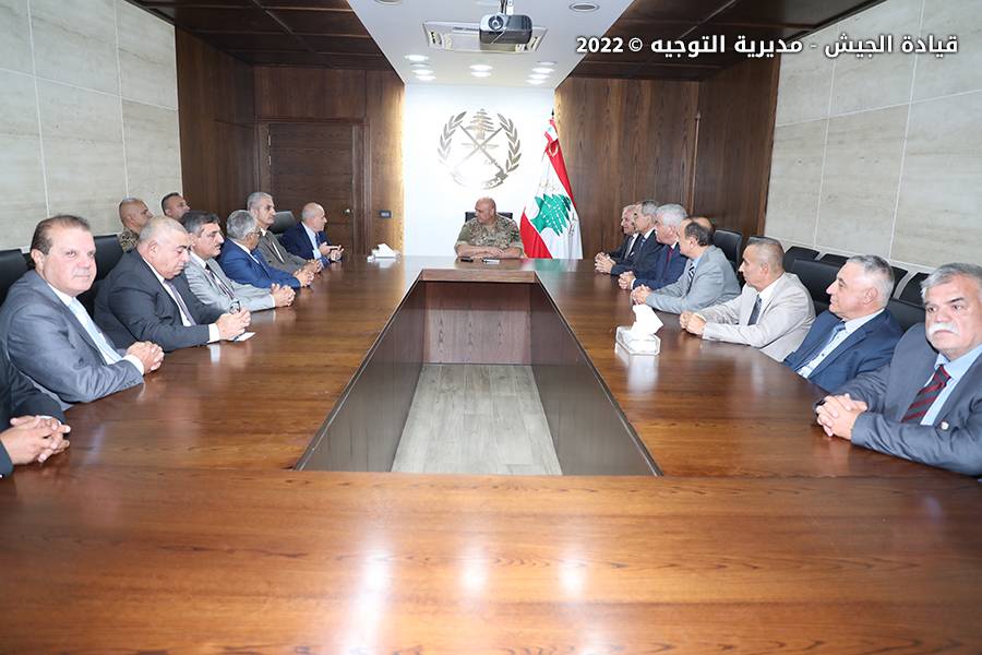 قائد الجيش يلتقي رابطة قدامى القوى المسلحة
