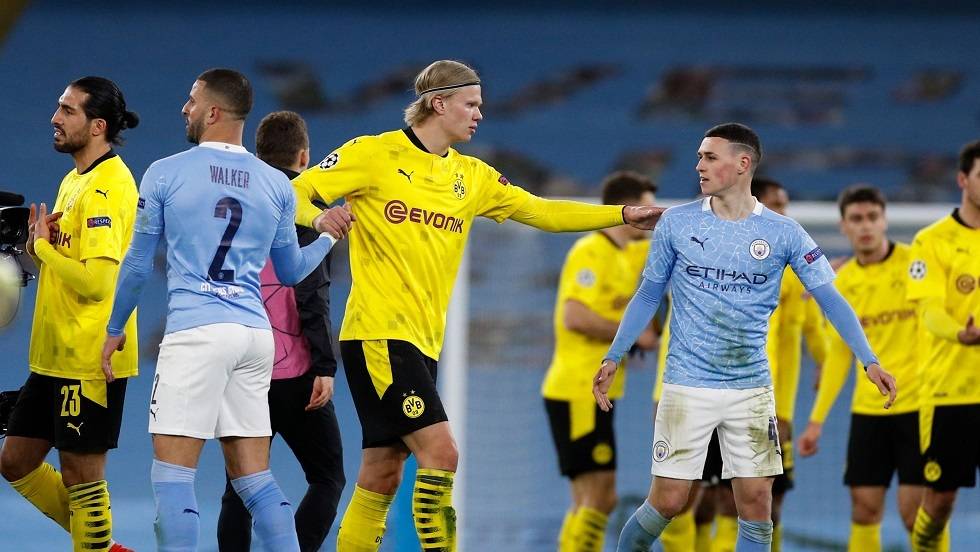 مانشستر سيتي يهدد دورتموند بـ