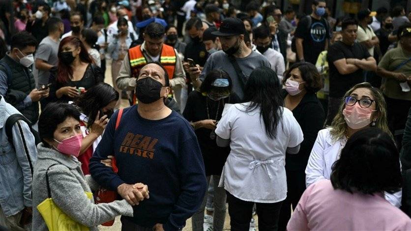 في ذكرى هزّتين مدمّرتين.. زلزال قوي ضرب المكسيك