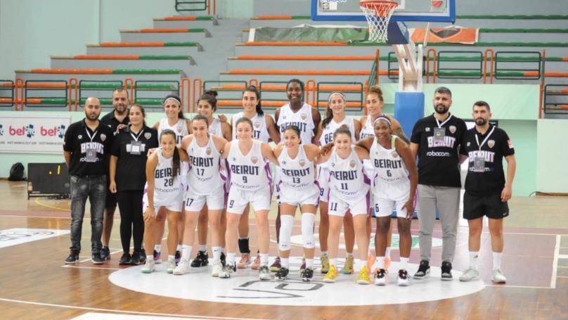 فوز بيروت اللبناني على الهلال التونسي بنتيجة 71-39 ضمن دور المجموعات بطولة الأندية العربية للسيدات الـ23 بكرة السلة