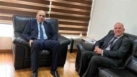 التعاون الزراعي بين لحود و سفير هولندا