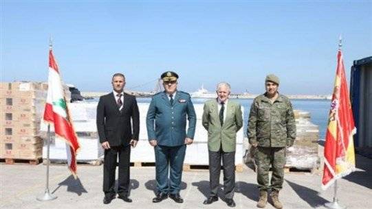 الجيش يتسلّم هبة من اسبانيا
