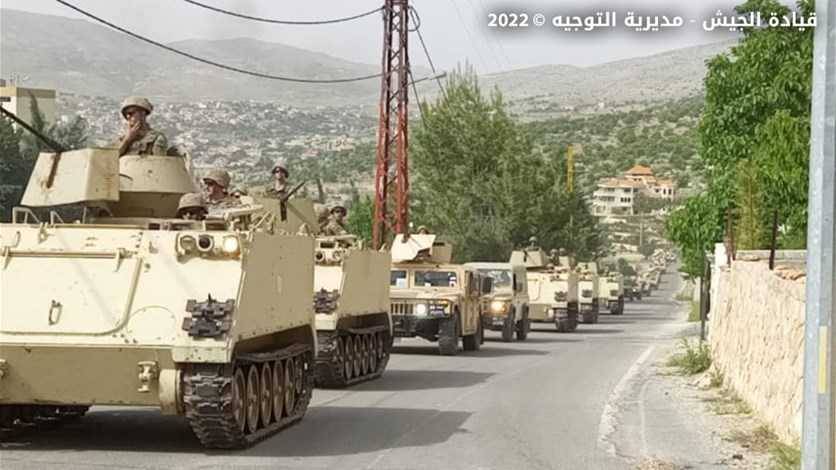 الجيش يُعزّز انتشاره في مشغرة: عمليّات دهم ودوريات مؤللة
