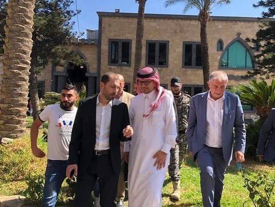 الخير يستقبل البخاري: علاقتنا مع المملكة وسام شرف على صدورنا