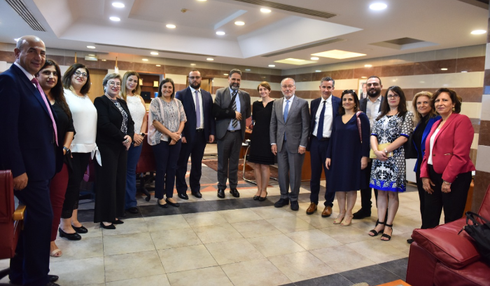 الحلبي وقع إتفاقية شراكة لتنفيذ المبادرة الفرنكوفونية لتدريب الأساتذة من بعد IFADEM