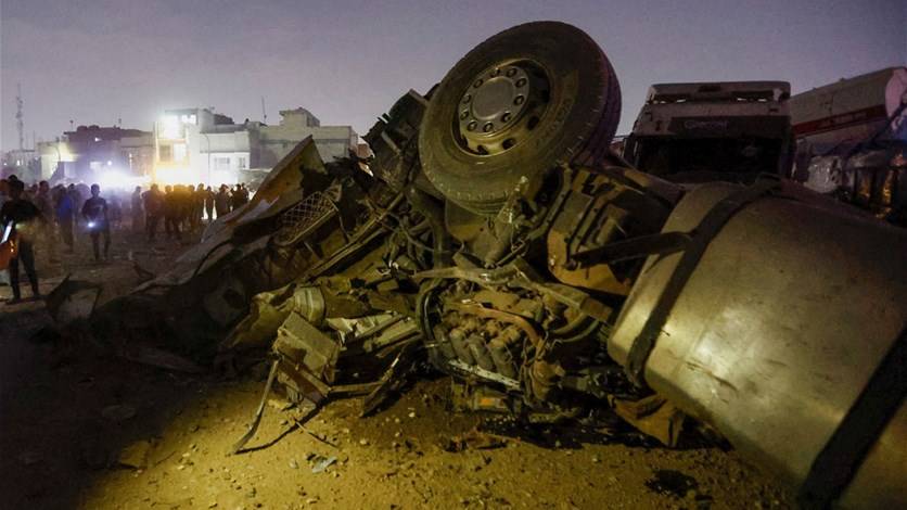 قتلى بانفجار صهريج غاز في بغداد