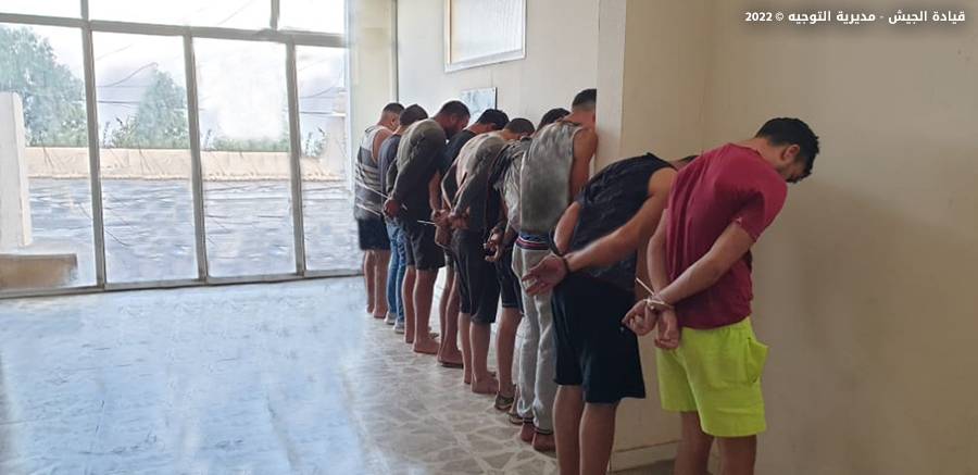 عمليات الدهم في مخيم نهر البارد تسفر عن توقيف 9 مطلوبين