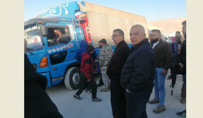 انطلاق قوافل العودة الى سوريا من سرايا طرابلس وعرسال