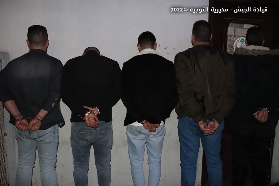 الجيش: توقيف ستة أشخاص لإطلاقهم النار في منطقة القبة- طرابلس