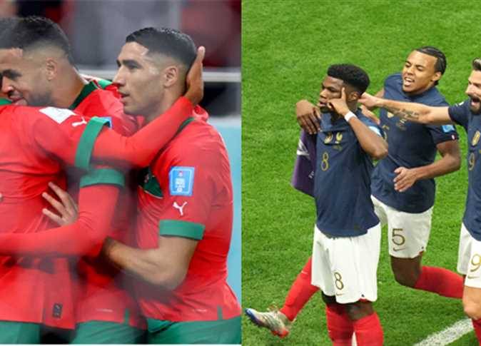 انطلاق مباراة المغرب مع فرنسا في الدور نصف النهائي لكأس العالم 2022