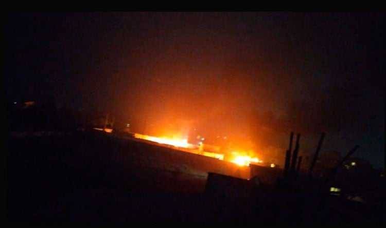 انفجار في بلدة القصر الحدودية