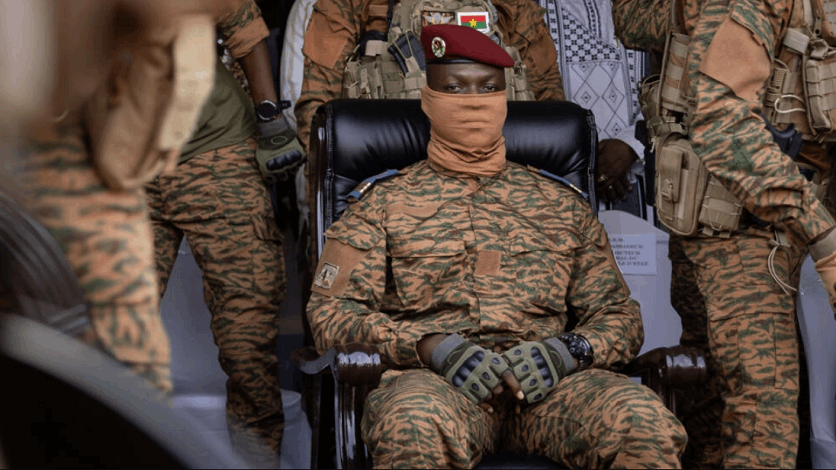الرئيس الانتقالي لبوركينا فاسو: المعركة من أجل الاستقلال التام بدأت