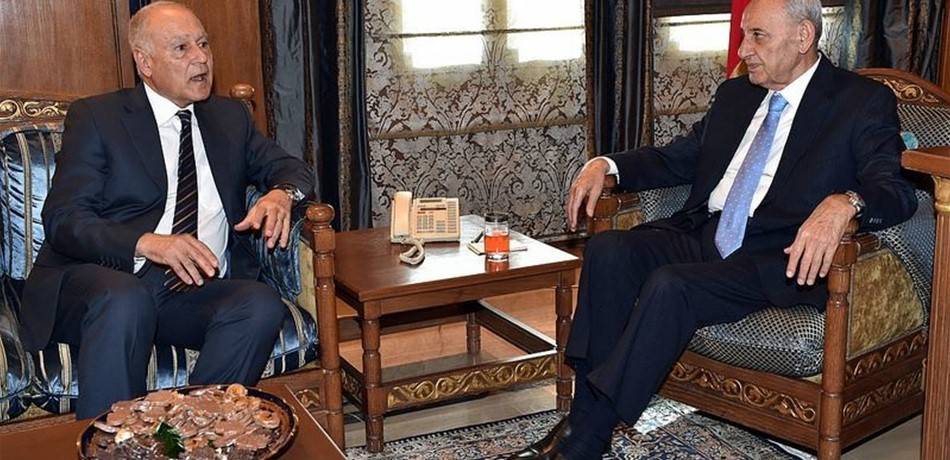 أبو الغيط من عين التينة: نستشعر رغم كل الصعوبات أن لبنان سوف يخرج من هذه الازمة أقوى عبر انتخاب رئيس