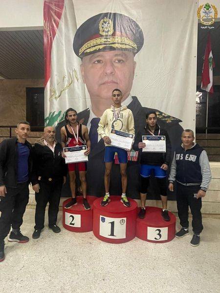 الجيش يحرز المركز الأول في المصارعة الحرة والرومانية