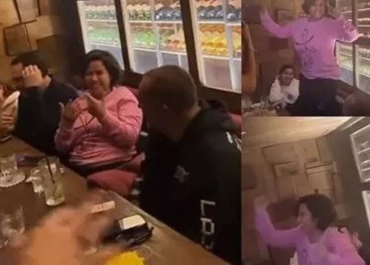 بالفيديو: شيرين تُفاجئ الجميع بتصرفاتها في بيروت