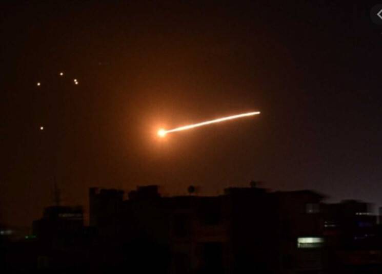 قصف إسرائيلي على محيط دمشق