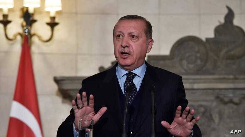 أردوغان: اكتشفنا 58 مليار متر مكعب من الغاز ‏