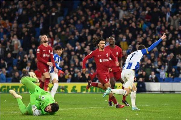 برايتون يضرب ليفربول بقسوة